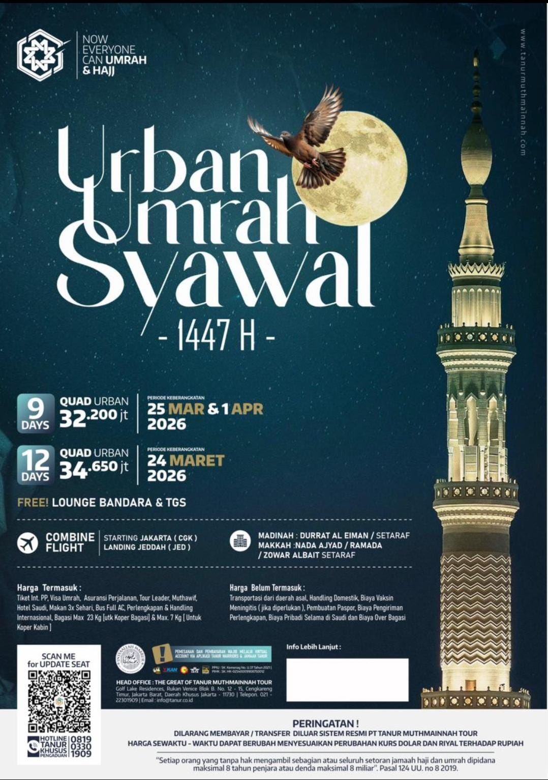 umroh syawal 2026 m